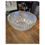 TOWLE CRYSTAL SWIRL BOWL