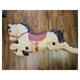 VTG. KING PRANCER TOP PART ROCKING HORSE