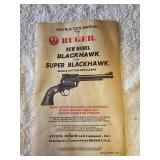 RUGER INSTRUCTION MANUAL