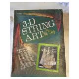 VTG. SCHOONER 3-D STRING ART BY SHIP-SHOP NIB