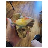 RARE CZECHOSLOVAKIA WALL POCKET BIRD#5675A D