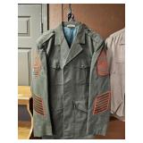 VTG. USMC DRESS  JACKET & PANTS SIZE 42R