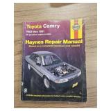 TOYOTA CAMRY 1983-1991 HAYNES REPAIR MANUAL