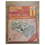 HAYNES  PONTIAC FIERO 1984- 1988 REPAIR MANUAL