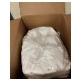 1 CASE OF DISPOSABLE LAB COATS