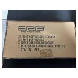 1 CASE OF ERB CHEMICAL GUARD GOGGLES