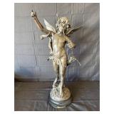 Cupidon by A. Moreau, bronze
