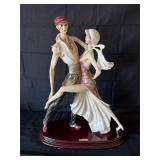 A. Santini Porcelain Figurines, Dancing Couple