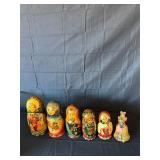 Vintage Russian Nesting Dolls (6)
