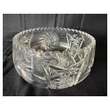 Vintage cut crystal bowl.