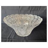 Crystal punch bowl