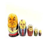 Russian nesting dolls.