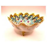 Porcelain vessel, hand painted