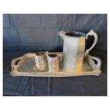 Vintage E.G. Webster & Son NY. Silver-plated set