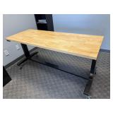 Husky adjustable rolling table