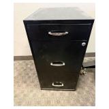 3-drawer file cabinet