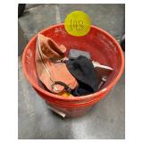 Bucket and contents, misc. tools