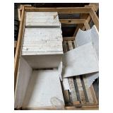 Approx (20) 14'x 30' cantera slabs in crate.