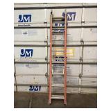 Werner 16' fiberglass extension ladder