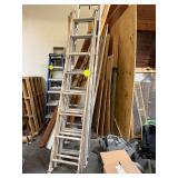 (4) Aluminum ladders