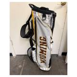University of Wyoming and Taylor Made golf bags