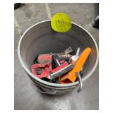 Bucket and contents, misc. tools