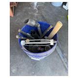 Bucket and contents, misc. tools