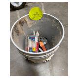 Bucket and contents, misc. tools
