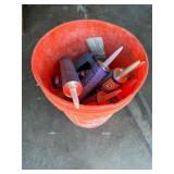 Bucket and contents, misc. tools