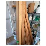 All scrap wood, 2x6', 2x4'