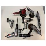 (8) Pneumatic tools and a bucket