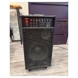 Pyle speaker w/(2) microphones (works well).