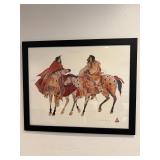 Carol Grigg reproduction, wall art. Framed.