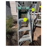 (3) Aluminum ladders
