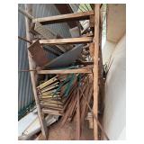 Scrap steel lot.  HUGE LOT.