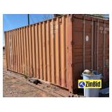 Conex Sea Container With Contents