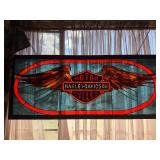 Harley-Davidson Stained Glass Approx 40' x 14'