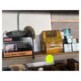 Hella Rally lights, buffer, paint sprayer