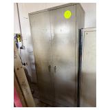 2-door metal cabinet