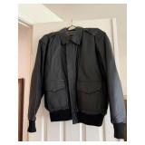 Air Force Leather Bomber Jacket, XL