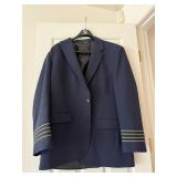 United Airlines Captain's Jacket with (4) Hats