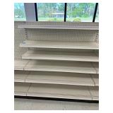 Gondola shelving 4 foot long