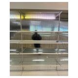8 foot gondola shelving