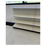 4 foot gondola shelving