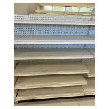 Gondola shelving four foot-long