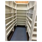 8 foot tall 4 foot wide 12 inch deep shelving