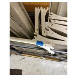 Multiple pieces of 4 foot gondola shelving only