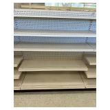 Gondola shelving 4 foot long