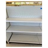 4 foot gondola shelving