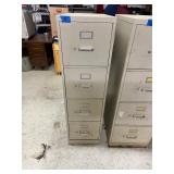 Brown filing cabinet